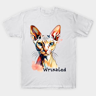 Wrinkled cute animal T-Shirt